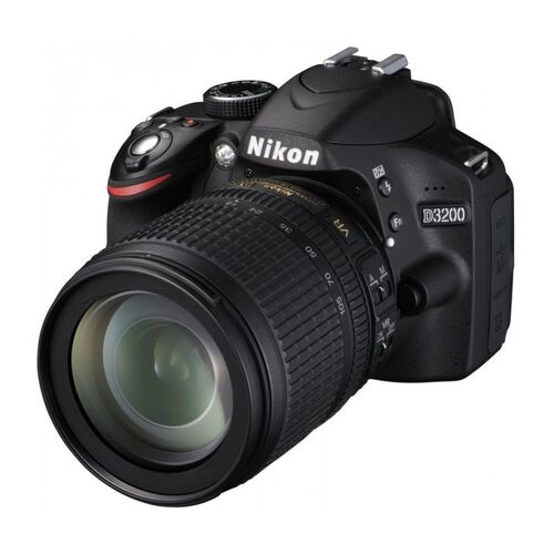 Фотоаппарат Nikon D3200 Kit AF-S DX NIKKOR 18-105mm f/3.5-5.6G ED VR, черный