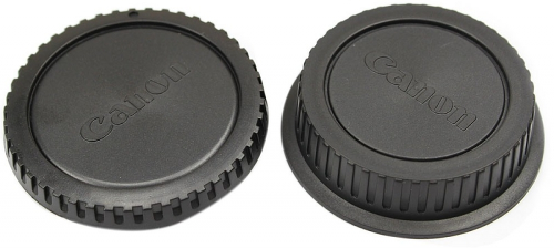Задняя крышка объектива и крышка корпуса камеры для Canon