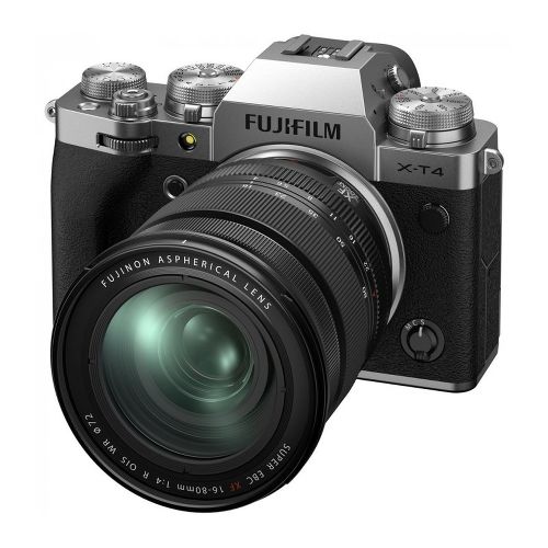 Фотоаппарат Fujifilm X-T4 Kit Fujinon XF 16-80mm f/4 R OIS WR, silver