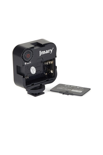 Светодиодный осветлитель Jmary FM-48R LED VIDEO LIGHT, портативный 5,5Вт, универсальное крепление, 6000K