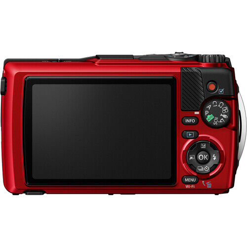Фотокамера OM SYSTEM Tough TG-7, красная