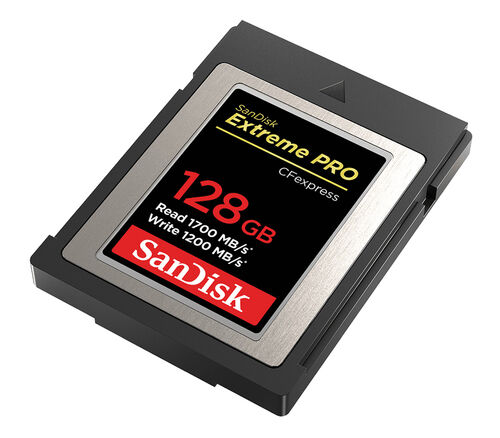 Карта памяти SanDisk CFexpress Type B 128GB Extreme Pro, 1700/1200 МБ/с