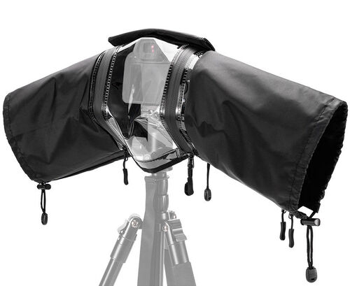 Дождевая накидка JJC RC-SBK для беззеркальных фотокамер (чёрный цвет)