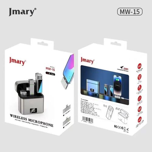 Беспроводной микрофон Jmary MW-15, 2.4G для мобильных устройств
