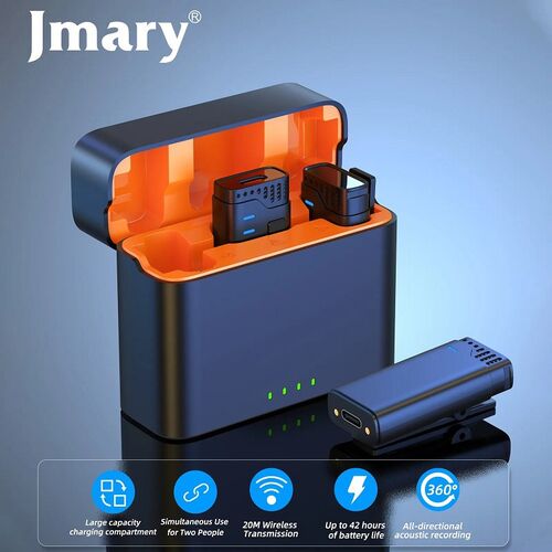 Беспроводной микрофон Jmary MW-16, 2.4G для мобильных устройств и камер