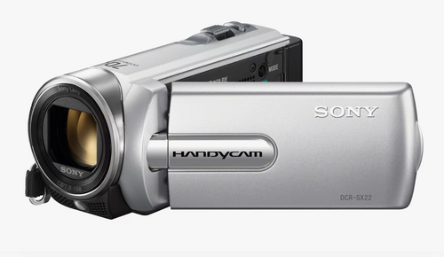Видеокамера Sony DCR-SX22, серебристый