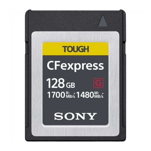 Карта памяти Sony CFexpress Type B 128 ГБ, R/W 1700/1480 МБ/с