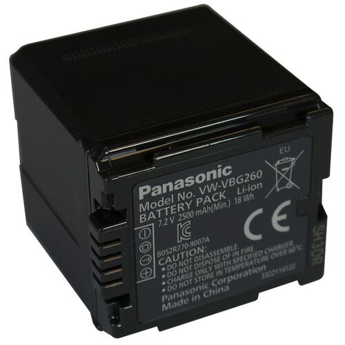 Аккумулятор Panasonic VW-VBG260