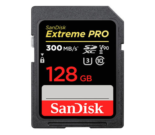 Карта памяти SanDisk Extreme PRO SDXC UHS-II 300MB/s 128GB