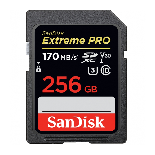 Карта памяти SanDisk Extreme Pro SDXC UHS-I 170MB/s 256GB