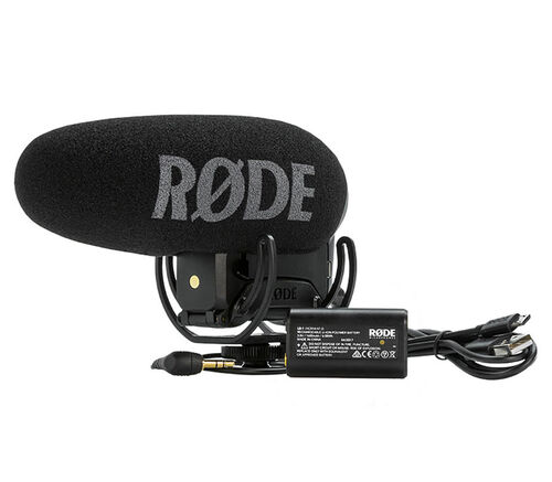 Микрофон RODE VideoMic Pro Plus, направленный, моно, 3.5 мм