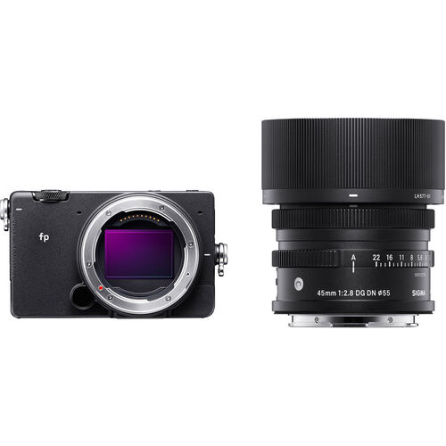 Фотоаппарат Sigma fp Kit Sigma 45mm f/2.8 DG DN, черный