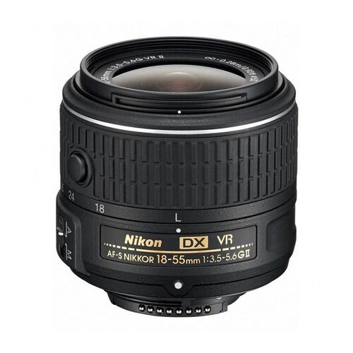 Объектив Nikon 18-55mm f/3.5-5.6G AF-S VR II DX Zoom-Nikkor