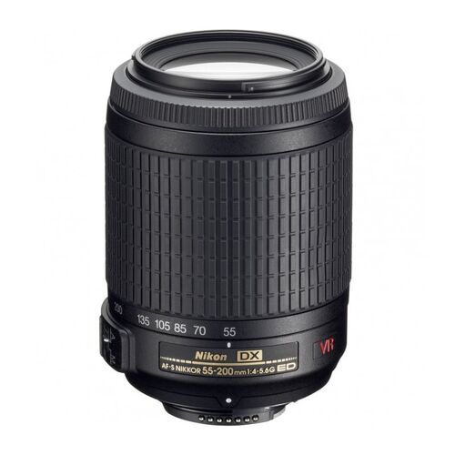 Объектив Nikon Nikkor AF-S 55-200mm f/4-5.6G DX VR IF-ED Zoom