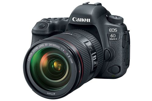 Фотоаппарат Canon EOS 6D Mark II Kit EF 24-105mm 1:4 L IS II USM, черный