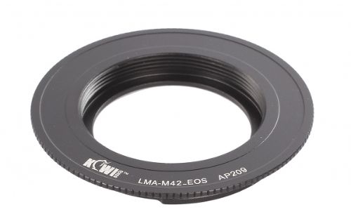 Переходное кольцо Kiwifotos LMA-M42 EOS для Canon