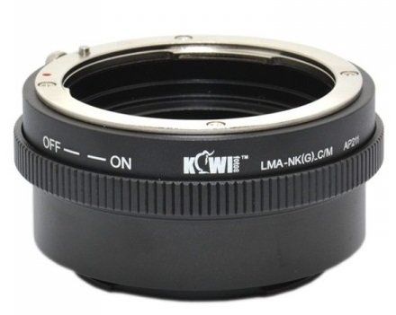 Переходное кольцо Kiwifotos LMA-NK(G) C/M (Nikon G на Canon EOS M)