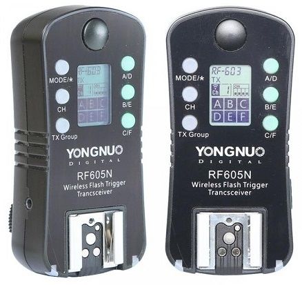 Радиосинхронизатор Yongnuo RF605N для Nikon