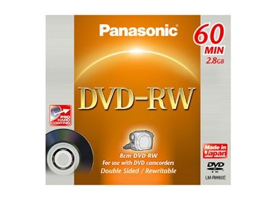 Диск Panasonic LM-RW60E DVD-RW 60min 2.8GB