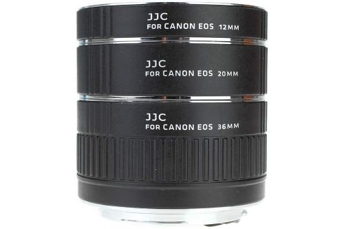 Комплект макроколец JJC AET-CS(II) для Canon EF/EF-S-mount 12mm/20mm/36mm