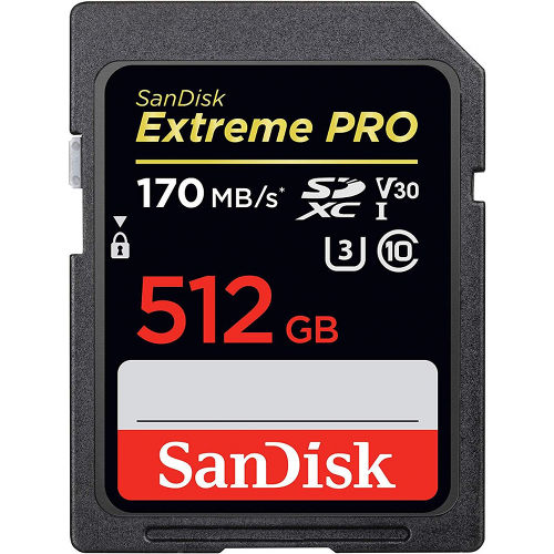 Карта памяти SanDisk Extreme Pro SDXC UHS-I 170MB/s 512GB