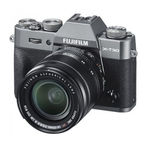 Фотоаппарат Fujifilm X-T30 Kit XF 18-55mm F2.8-4 R LM OIS Сharcoal Silver