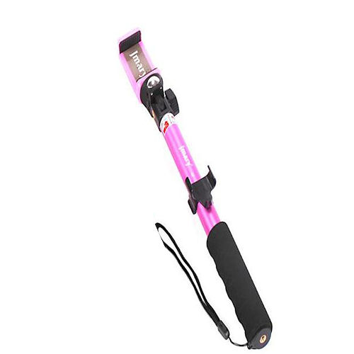 Монопод Jmary Selfie Stick QP-128 Pink с Bluetooth пультом