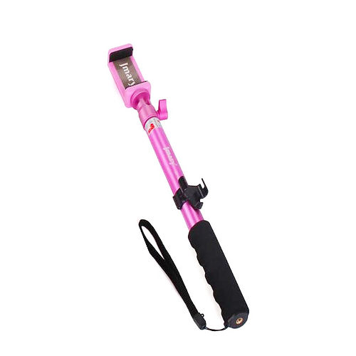 Монопод Jmary Selfie Stick QP-168 Pink с Bluetooth пультом
