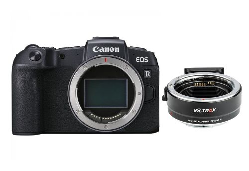 Фотоаппарат Canon EOS RP Body Black+Viltrox EF-EOS R адаптер