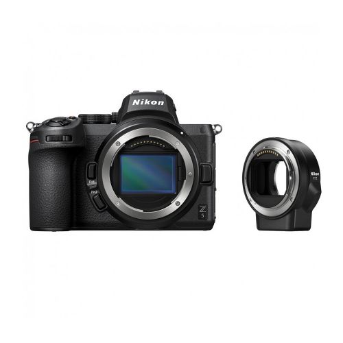 Фотоаппарат Nikon Z5 Body переходник FTZ, черный