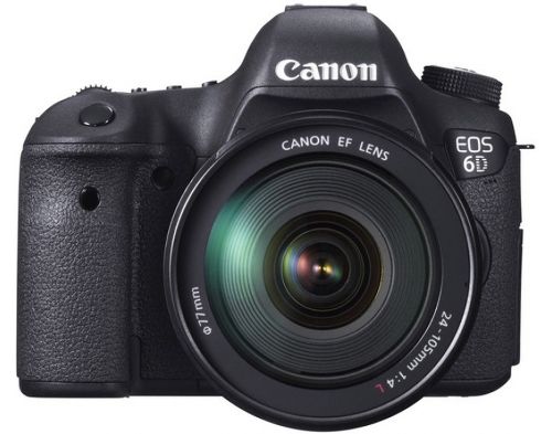Фотоаппарат Canon EOS 6D Kit EF 24-105mm f/4 L IS USM, черный