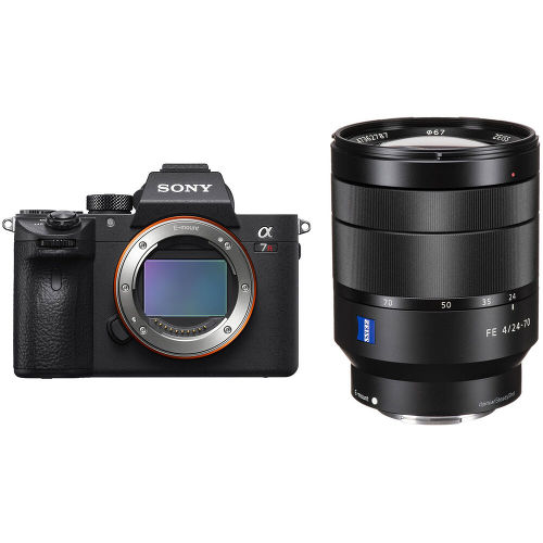 Фотоаппарат Sony Alpha ILCE-7RM3A с объективом FE 24-70mm f/4 ZA OSS, черный