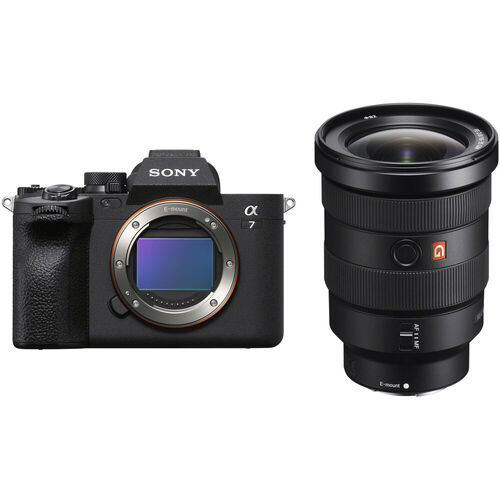 Фотоаппарат Sony Alpha ILCE-7M4 с объективом FE 16-35mm f/2.8 GM, чёрный