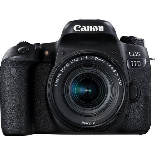 Фотоаппарат Canon EOS 77D Kit EF-S 18-55mm f/4-5.6 IS STM, черный