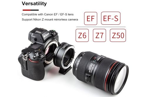 Переходное кольцо Viltrox EF-Z (для Canon EF и EF-S YF на Nikon Z)