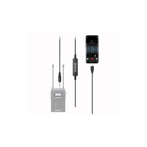 Микрофонный кабель-адаптер Boya 35C-USB-C (TRS - USB Type-C)