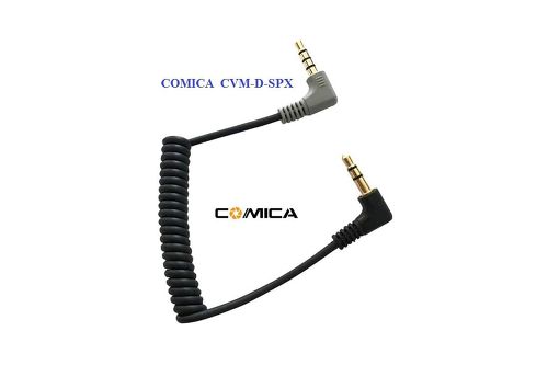 Микрофонный кабель Comica CVM-D-SPX (TRS-TRRS)