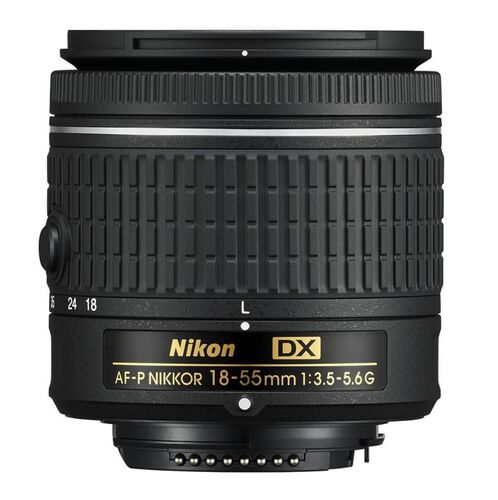 Фотоаппарат Nikon D3300 Kit AF-P DX 18-55mm F/3.5-5.6G, черный