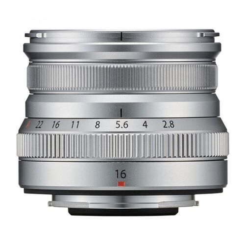 Объектив Fujifilm XF 16mm f/2.8R WR, серебристый