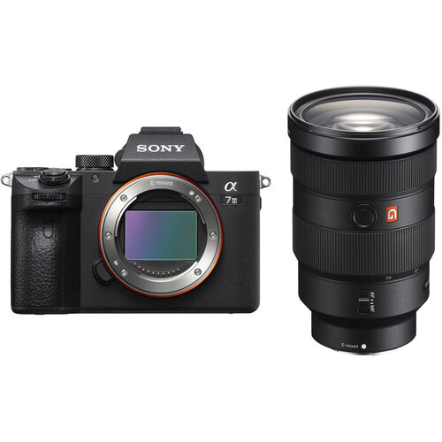Фотоаппарат Sony Alpha ILCE-7M3 с объективом FE 24-70mm f/2,8 GM, черный