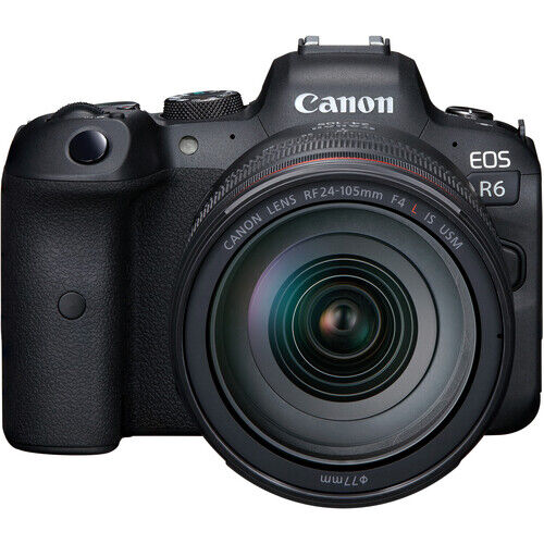 Фотоаппарат Canon EOS R6 Kit RF 24-105mm f/4L IS USM, черный