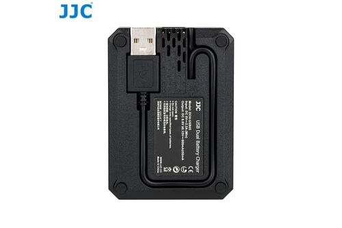 Двойное зарядное устройство JJC DCH-ENEL25 с инфо индикатором с поддержкой скоростной зарядки QC 3.0 через USB Type-C для Nikon EN-EL25