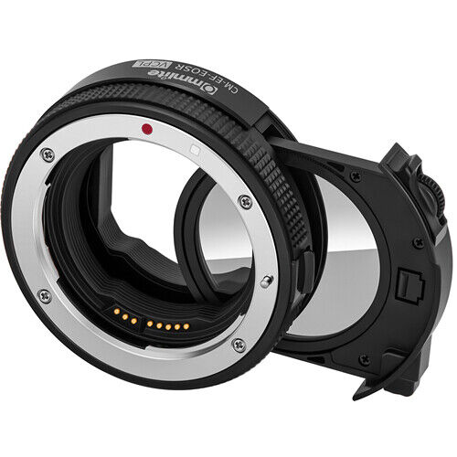 Адаптер Commlite CM-EF-EOSR VCPL с электронным автофокусом для объектива Canon EF или EF-S-Mount для камеры Canon RF-Mount с переменным фильтром CPL