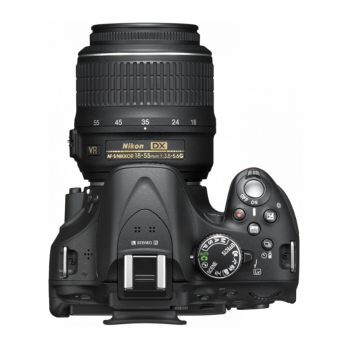 Фотоаппарат Nikon D5200 Kit 18-55mm f/3.5-5.6 VR, черный