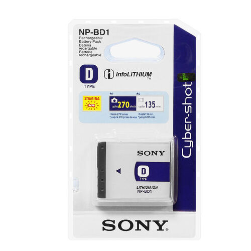 Аккумулятор Sony NP-BD1