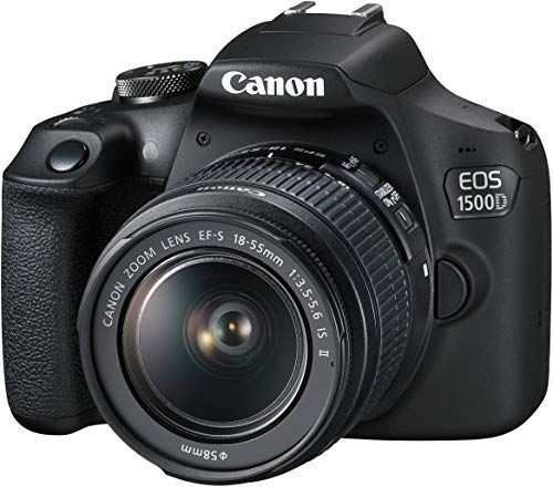 Фотоаппарат Canon EOS 1500D Kit 18-55 f/3.5-5.6 IS II, черный