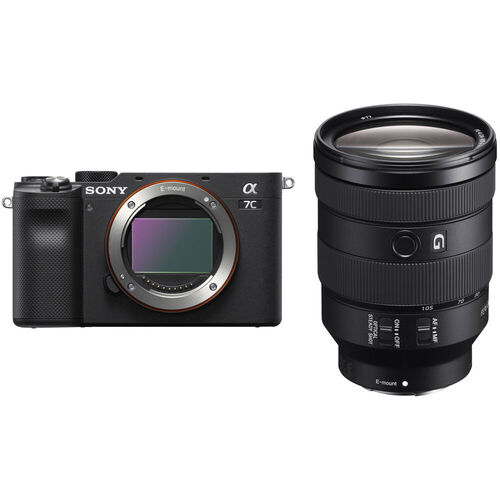 Фотоаппарат Sony Alpha ILCE-7C с объективом FE 24-105mm f/4 G OSS и комплектом аксессуаров, черный