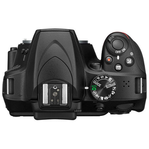 Фотоаппарат Nikon D3400 с объективом AF-S DX 35mm f/1.8G, черный