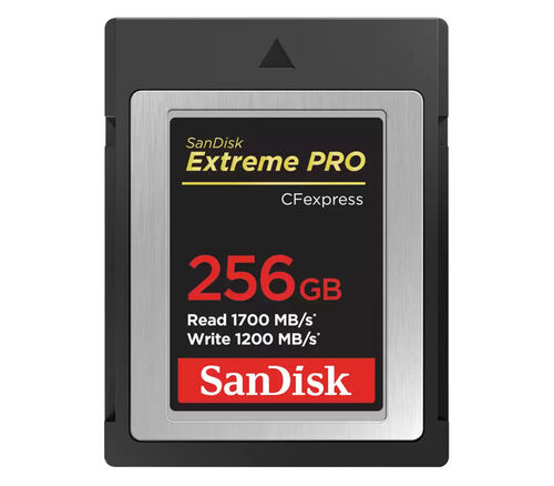 Карта памяти SanDisk CFexpress Type B 256GB Extreme Pro, 1700/1200 МБ/с