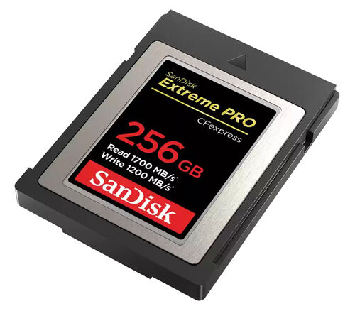 Карта памяти SanDisk CFexpress Type B 256GB Extreme Pro, 1700/1200 МБ/с